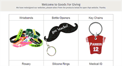 Desktop Screenshot of goodsforgiving.com